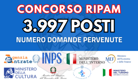 RIPAM 3997: Il numero ufficiale di candidature ricevute per Profilo di Concorso